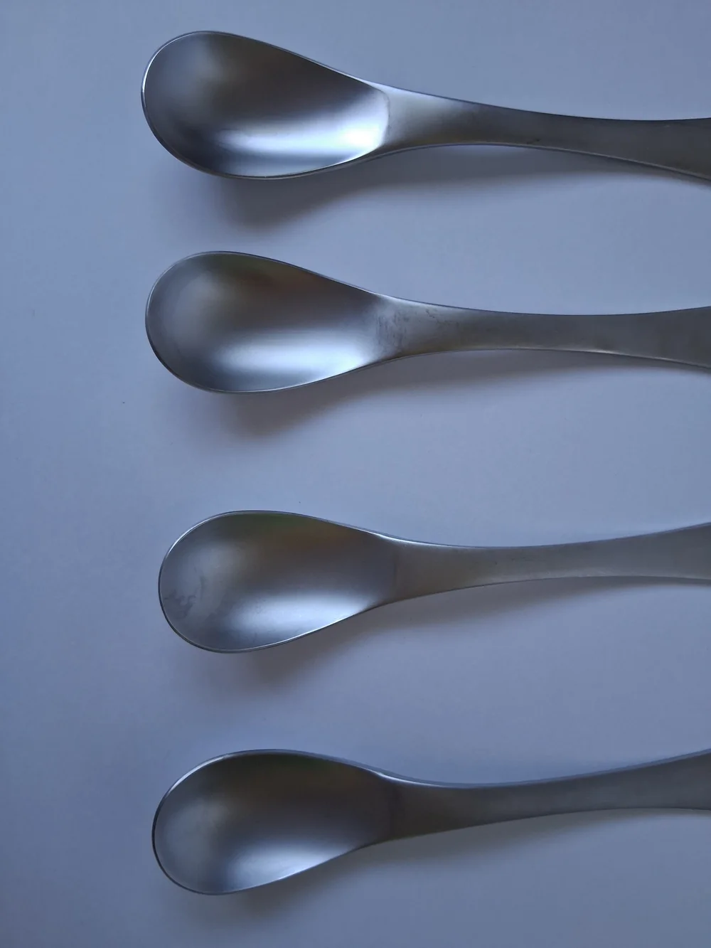 Robert Welch PENDULUM pattern 18/10 Stainlees Steel Set Of 4 Soup Spoons